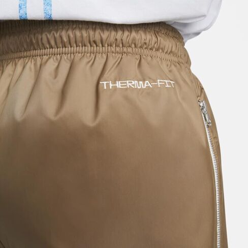 Nike Men's Therma-FIT Standard Issue Winterized Basketball Pants, Dark Driftwood/Pale Ivory, 2XL in Saudi Arabia