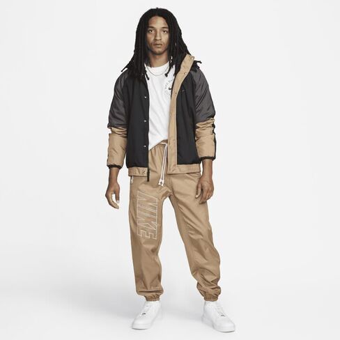 Nike Men's Therma-FIT Standard Issue Winterized Basketball Pants, Dark Driftwood/Pale Ivory, 2XL in Saudi Arabia