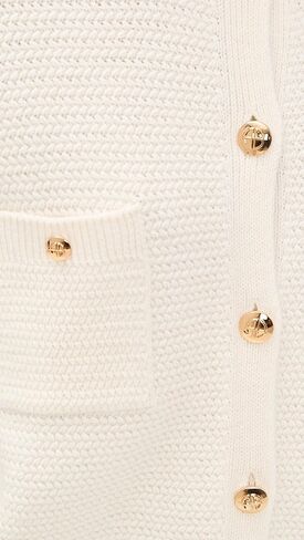 ANINE BING Women's Ivory Christa Cardigan in Saudi Arabia