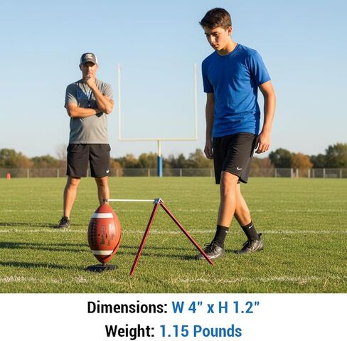 حامل كرة القدم Markwort WIZARD KICKING STIX، أحمر، أبيض in Kuwait