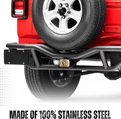 Minnesota Vikings NFL White Metal Hitch Cover with 3D Colored Team Logo by FANMATS - Unique Round Molded Design – Easy Installation on Truck, SUV, Car - Ideal Gift for Die Hard Football Fan in Saudi Arabia