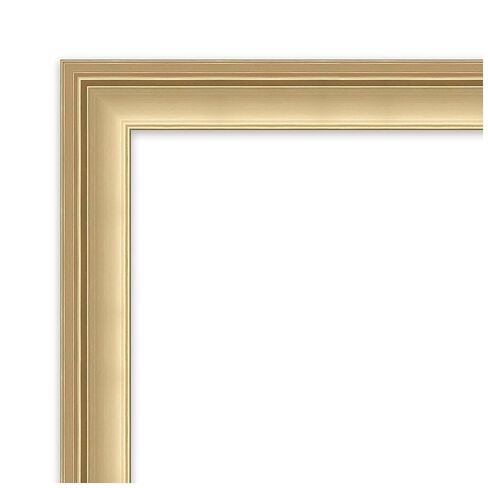 Amanti Art Framed Fabric Pinboard 42 x 18, Burst of Rainbow by Eva Watts Printed Casual Bulletin Board for Use as a Vision Board or Wall Organization, Florence Gold Frame in Saudi Arabia