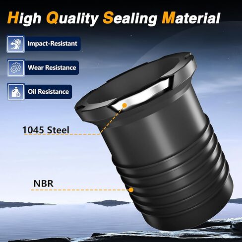 Transmission Dipstick Tube Seal, Oil Filler Tube Seal Compatible with Dodge Durango Dakota Ram 1500 2500 3500 Jeep Cherokee Wrangler Replace # 52118629AB in Saudi Arabia