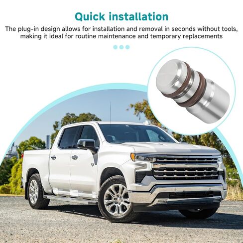 لقابس وعاء زيت أنبوب مقياس العمق متوافق مع تريل بليزر LS1، LS2، LS3، LS6، LQ4، LQ9، L92، L99، L33، LR4، L82، L83، L84، L86، L87، LT1، وL8B من الألومنيوم الخام مع حلقة O in Kuwait