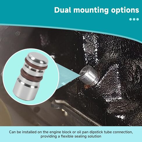 لقابس وعاء زيت أنبوب مقياس العمق متوافق مع تريل بليزر LS1، LS2، LS3، LS6، LQ4، LQ9، L92، L99، L33، LR4، L82، L83، L84، L86، L87، LT1، وL8B من الألومنيوم الخام مع حلقة O in Kuwait