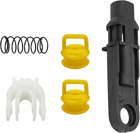 Shifter Cable Linkage Bushing Repair Kit Set, 5PCS Transmission Shifter Cable 14104 15276979 52855956AG Compatible with Chevy Silverado 1500 2500 3500 Buick Cadilac GMC JP RAM Dodge 2004-2020 in Saudi Arabia