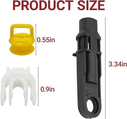 Shifter Cable Linkage Bushing Repair Kit Set, 5PCS Transmission Shifter Cable 14104 15276979 52855956AG Compatible with Chevy Silverado 1500 2500 3500 Buick Cadilac GMC JP RAM Dodge 2004-2020 in Saudi Arabia