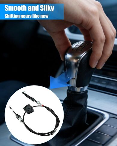 Automatic Transmission Gear Shift Cable Fit for Toyota Camry 2002 2003 2004 2005 2006, Shift Control Cable Replace 33820-33200 33822-33080 in Saudi Arabia