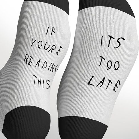 Official If You're Reading This It's Too Late Socks in Kuwait