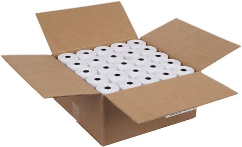 BuyRegisterRolls - 50 First Data 3 1/8 X 120 ft Thermal Credit Card Paper Rolls sm-t300i fd100 BPA FREE in Saudi Arabia