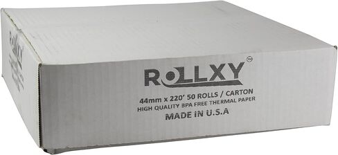 50 لفة - ورق حراري مقاس 44 مم × 220 بوصة (Sharp ER-A410) in Kuwait