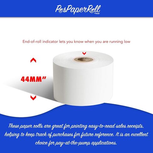 50 لفة - ورق حراري 44 ملم × 220 بوصة (شارب XE-A401) in Kuwait