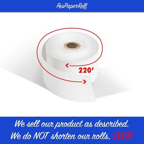 50 لفة - ورق حراري 44 ملم × 220 بوصة (شارب XE-A401) in Kuwait