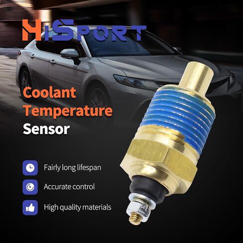 HiSport 1/2'' - 14 NPT Water Temperature Sending Sensor - Compatible with Mercruiser V6 V8 4.3 5.0 5.7 7.4 8.2 350 Replaces 18-5898 171960 in Saudi Arabia