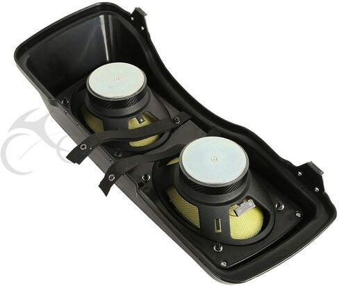 XFMT Motorcycle Saddlebag Lids W/ 6" x 9" Dual Speakers for Harley Touring 1994-2013 Road King Electra Street Road Glide FLHR FLHRC1, FLHS FLHT FLHTC FLHX FLHXSE FLHX FLHTK FLHXS FLTR in Saudi Arabia