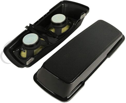 XFMT Motorcycle Saddlebag Lids W/ 6" x 9" Dual Speakers for Harley Touring 1994-2013 Road King Electra Street Road Glide FLHR FLHRC1, FLHS FLHT FLHTC FLHX FLHXSE FLHX FLHTK FLHXS FLTR in Saudi Arabia