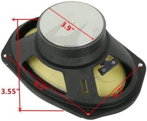 XFMT Motorcycle Saddlebag Lids W/ 6" x 9" Dual Speakers for Harley Touring 1994-2013 Road King Electra Street Road Glide FLHR FLHRC1, FLHS FLHT FLHTC FLHX FLHXSE FLHX FLHTK FLHXS FLTR in Saudi Arabia