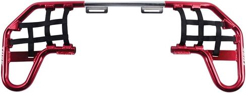 Tusk Comp Series Nerf Bars Red with Black Webbing Compatible with Honda TRX 250X 2009-2024 in Saudi Arabia