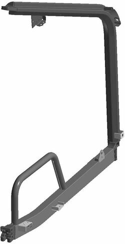 Polaris 1022611-458 WELD-CABFRAME FRT CREW RH M.BK Ranger 570 in Saudi Arabia