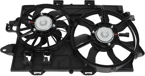 Cooling Fan Assembly Compatible with 2008 for Chevrolet for Equinox 3.6L 2006-2008 for Pontiac for Torrent 3.4L, Black Radiator Fan Direct Fit Replacement for Engine Cooling Fan in Saudi Arabia