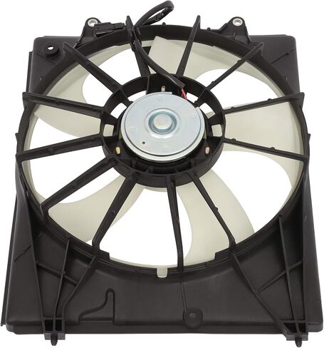 مجموعة مروحة تبريد الرادياتير 601360 متوافقة مع 2011-2017 لسيارة Honda for Odyssey 3.5L، مروحة الرادياتير باللونين الأبيض والأسود مناسبة مباشرة للاستبدال لمروحة تبريد المحرك in Saudi Arabia