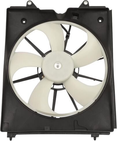 مجموعة مروحة تبريد الرادياتير 601360 متوافقة مع 2011-2017 لسيارة Honda for Odyssey 3.5L، مروحة الرادياتير باللونين الأبيض والأسود مناسبة مباشرة للاستبدال لمروحة تبريد المحرك in Saudi Arabia