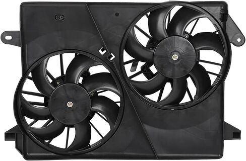 Cooling Fan Assembly Compatible with 2006-2010 for Dodge for Charger 6.1L 2006-2008 for Dodge for Magnum 6.1L, Black Radiator Fan Direct Fit Replacement for Engine Cooling Fan in Saudi Arabia