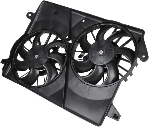 Cooling Fan Assembly Compatible with 2006-2010 for Dodge for Charger 6.1L 2006-2008 for Dodge for Magnum 6.1L, Black Radiator Fan Direct Fit Replacement for Engine Cooling Fan in Saudi Arabia