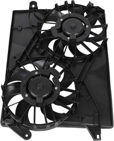 Cooling Fan Assembly Compatible with 2006-2010 for Dodge for Charger 6.1L 2006-2008 for Dodge for Magnum 6.1L, Black Radiator Fan Direct Fit Replacement for Engine Cooling Fan in Saudi Arabia