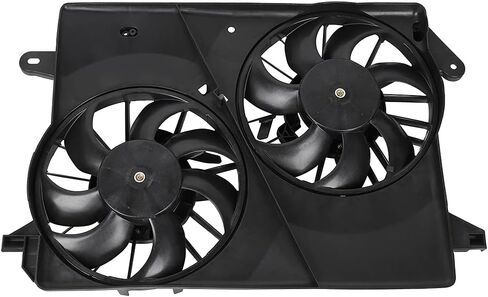 Cooling Fan Assembly Compatible with 2006-2010 for Dodge for Charger 6.1L 2006-2008 for Dodge for Magnum 6.1L, Black Radiator Fan Direct Fit Replacement for Engine Cooling Fan in Saudi Arabia