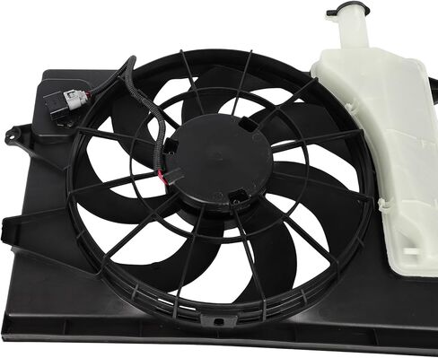 Radiator Cooling Fan Assembly Compatible with 2018-2021 for Hyundai for Kona 2.0L, Black Radiator Fan Direct Fit Replacement for Engine Cooling Fan in Saudi Arabia