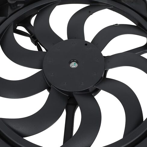 Radiator Cooling Fan Assembly Compatible with 2003-2008 for Mini for Cooper 1.6L, Black Radiator Fan Direct Fit Replacement for Engine Cooling Fan in Saudi Arabia