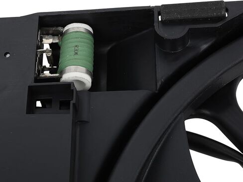 Radiator Cooling Fan Assembly Compatible with 2003-2008 for Mini for Cooper 1.6L, Black Radiator Fan Direct Fit Replacement for Engine Cooling Fan in Saudi Arabia