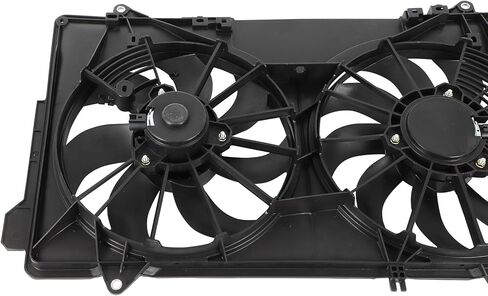 Radiator Cooling Fan Assembly Compatible with 2017-2023 for Mazda for CX-5 2.5L, Black Radiator Fan Direct Fit Replacement for Engine Cooling Fan in Saudi Arabia