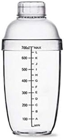 700cc / 24 oz Plastic Shaker Cocktail Drink Mixer Boba Tea Shaker,Professional Bar Tools Set (2) in Saudi Arabia