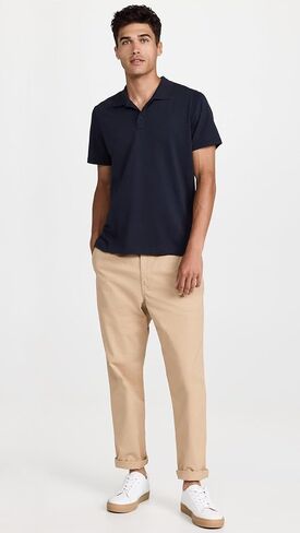 Anthony Thomas Melillo ATM Men's Classic Jersey Polo in Kuwait