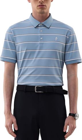 Mens Polo Shirts Short Sleeve Cool Moisture Wicking High Stretch Breathable Golf Polo Shirts in Saudi Arabia