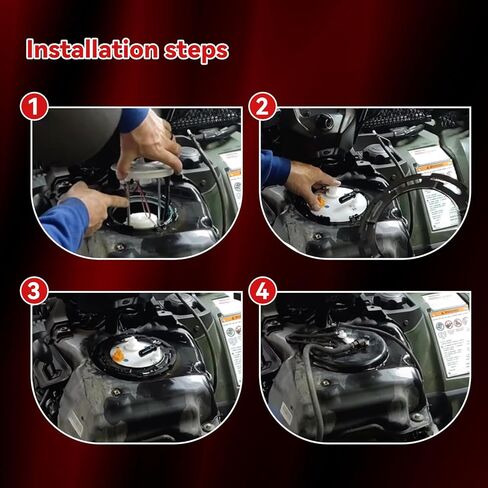 مجموعة مضخة الوقود 16700-HR3-A21 متوافقة مع Honda TRX420 2014-2021 TRX500 Rancher 420 2014-2019 فورمان 500 2014-2021 TRX520 2020-2021 استبدال مضخة الوقود 16700-HR3-A21 in Kuwait