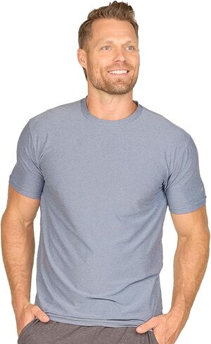 COLOSSEUM Men’s Dayton Performance Short Sleeve T-Shirt, Athletic Workout & Everyday Tee, Quick Dry in Saudi Arabia