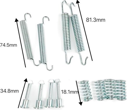 Parking brake accessories, parking brake spring, applicable to 7L0698545A, 7L0 698 545A, 1pc/set in Saudi Arabia