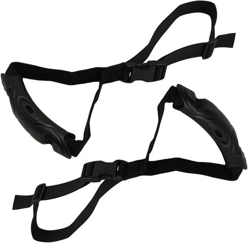Car Handle Strap, 2 Pack Auto Cane Grab Bar with Adjustable Polyester Webbing and PVC Handles, Portable Standing Aid for Cars, Trucks, SUVs, Jeeps, Seniors, Pregnant Women and Injured Individuals in Saudi Arabia