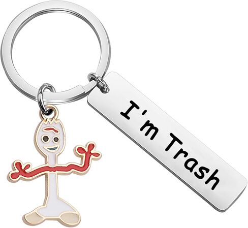 KUIYAI أنا سلسلة مفاتيح المهملات (أنا Trash KS) in Saudi Arabia
