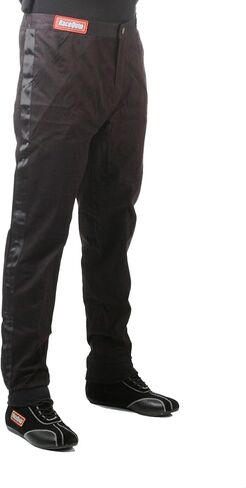 RaceQuip® 1970095RQP Pro-1 Driving Pants - SFI 3.2A/1 - Black - Youth Large in Saudi Arabia