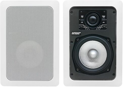 Earthquake Sound Imãge-C25X (Single) Dual-5.25" 2-Way In-Wall Center Channel Speaker with Paintable Grille in Kuwait