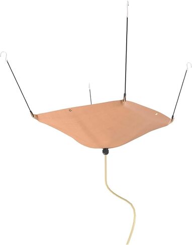 طقم قماش القنب المانع للتسرب في السقف عالي التحمل - 5 × 5 قدم مقاوم للماء في السقف مع نظام صرف للإصلاحات الطارئة وتجميع مياه الأمطار (كاكي) in Kuwait