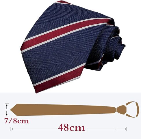 Classic Mens Woven Jacquard Pre Tied Ties Paisley Solid Striped Necktie Formal Wedding Neck Tie in Kuwait