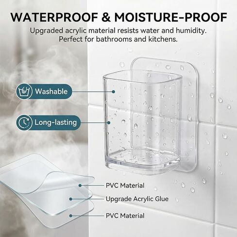 10 Pcs 2.4" Clear Double Sided Adhesive Pads, Squares Waterproof Removable Double Sided Mounting Tape for DIY Craft Home Office Wall Hanging Carpet Fixing in Saudi Arabia