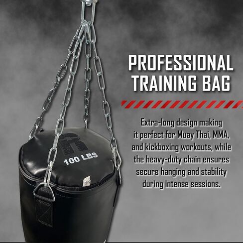 حقيبة ثقيلة للملاكمة التايلاندية بوزن 100 رطل من الرياضات القتالية in Kuwait