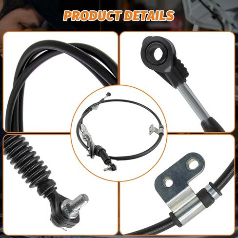 33820-04010 Transmission Shift Control Cable Compatible with Toyota Tacoma 4.0L 2005 2006 2007 2008 2009 2010 2011 2012 2013 2014 2015 2016.Shifter Cable Replace 3382004010 in Kuwait
