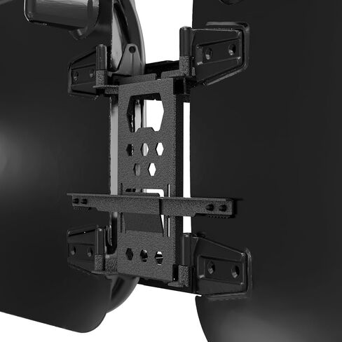 Door Storage System Hangers Rack Bracket Compatible with 2007-2026 Jeep Gladiator JT & Wrangler JK JKU JL JLU Unlimited 2 Doors, Wall Mounted Removable Doors Holder (Front & Rear Doors, Black) in Saudi Arabia